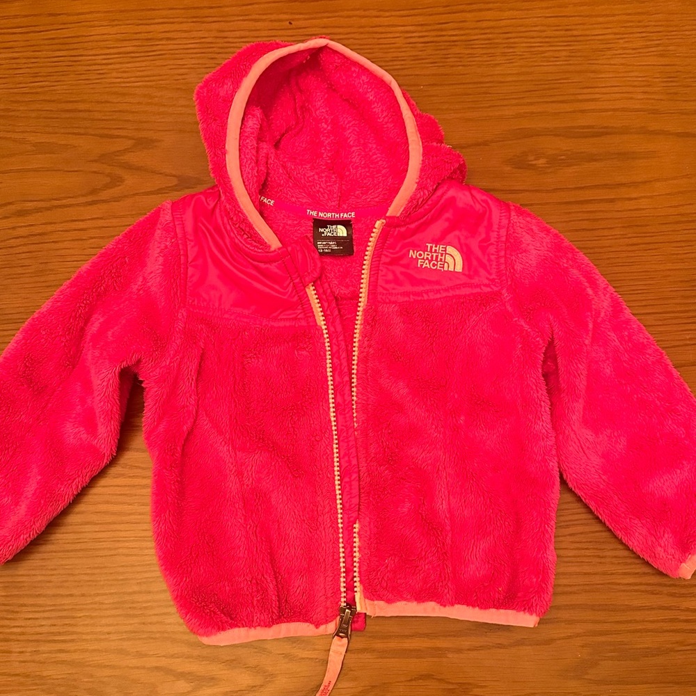 Pink Northface Fleece